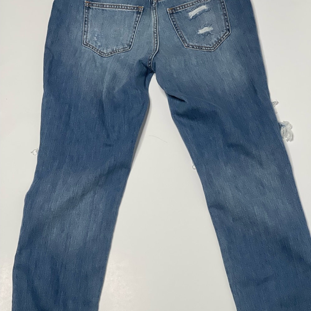 Fashion nova Jax distressed jeans sz 1 - Picture 2 of 4
